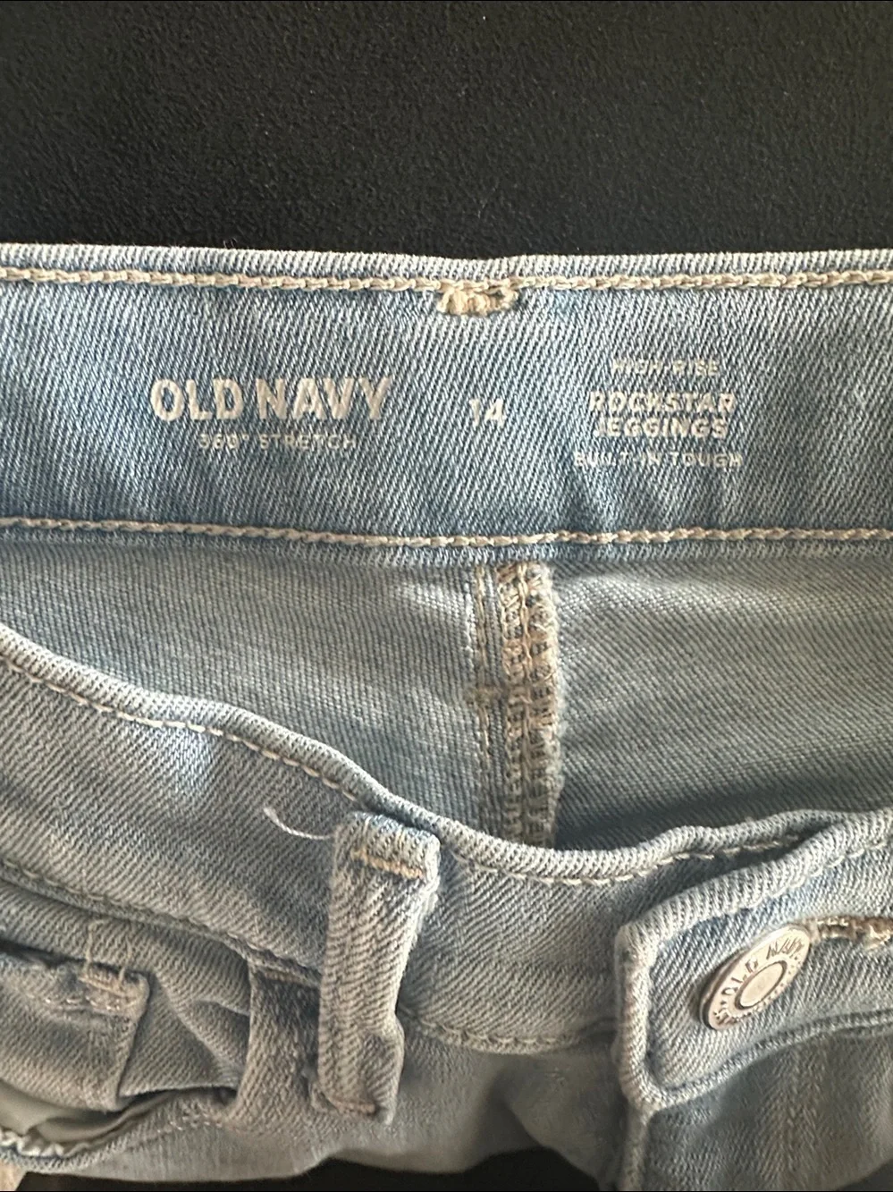 Light Wash Girl’s Skinny Jeans